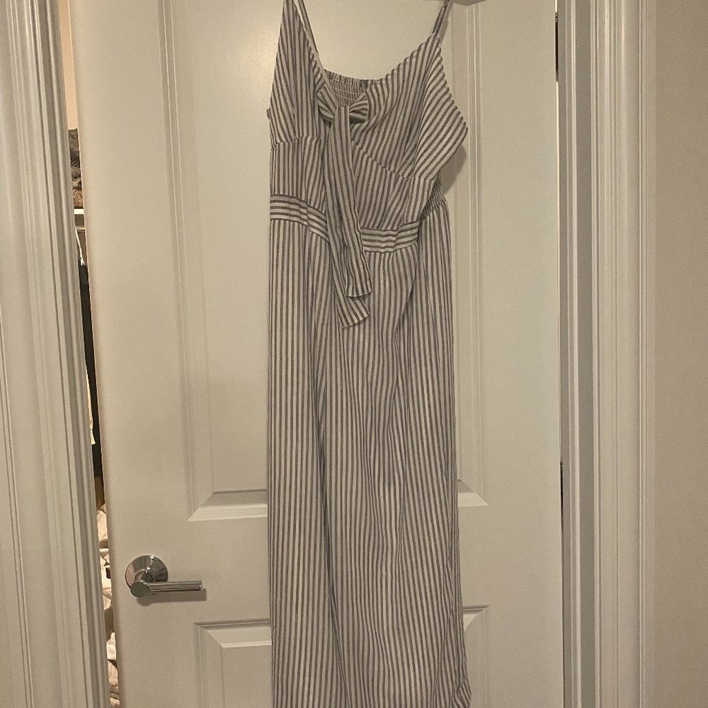 Striped Jumpsuit